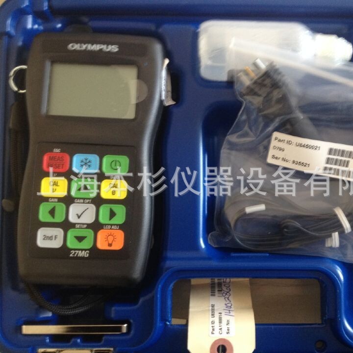 美国泛美奥林巴斯超声波测厚仪26MG升级版27MG测厚仪常温高温现货