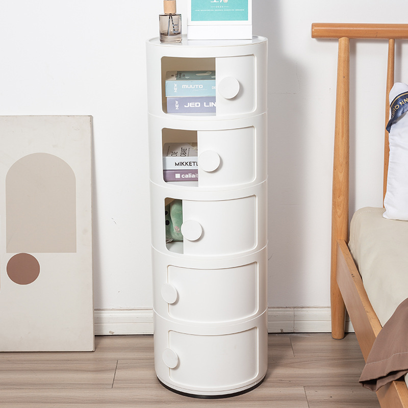 5 층 유백색 (핸들 포함)