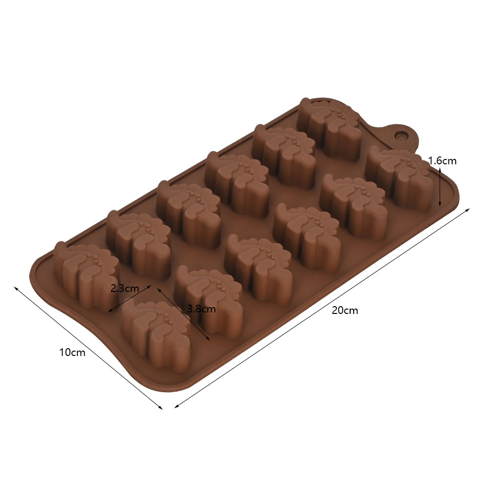 Molde de Silicona para Chocolate DIY, Multiuso con Formas de Dibujos Animados para Repostería