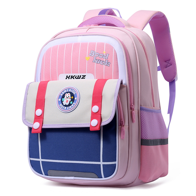 Nueva venta al por mayor de dibujos animados estudiante de la escuela primaria grado 3-6 mochila para niños lindo alivio de Carga Protección de la columna vertebral impermeable mochila para niños