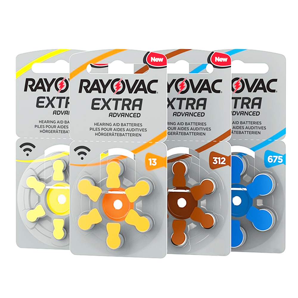 助听器专用Rayovac雷特威原装纽扣电池A13A10A312A675