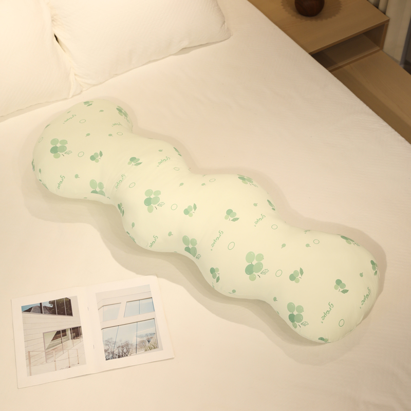 Cute sensación fría nube almohada seda ondulada juguetes de peluche largos muñecas para niñas muñecas de piernas para dormir muñecas de tamaño grande