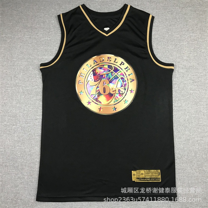 卸売りの外国貿易のユニホームは金のジャズのスズメバチの速い船の王の超音速のタカのニックスの青い雄の鹿の青いボールの服を掘ります。