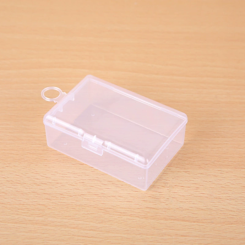 Прямоугольные прозрачные Покрытые Пластмассовые детали PP пластиковая коробка для упаковки инструмента маленькая коробка рыболовные снасти маленькая пластиковая коробка