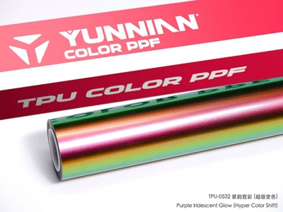 eclipse black silver car wrap, Auto Color Change Film - tpu-purple-rainbow-dual-use-for-wet-and-dry-surfaces-15215m