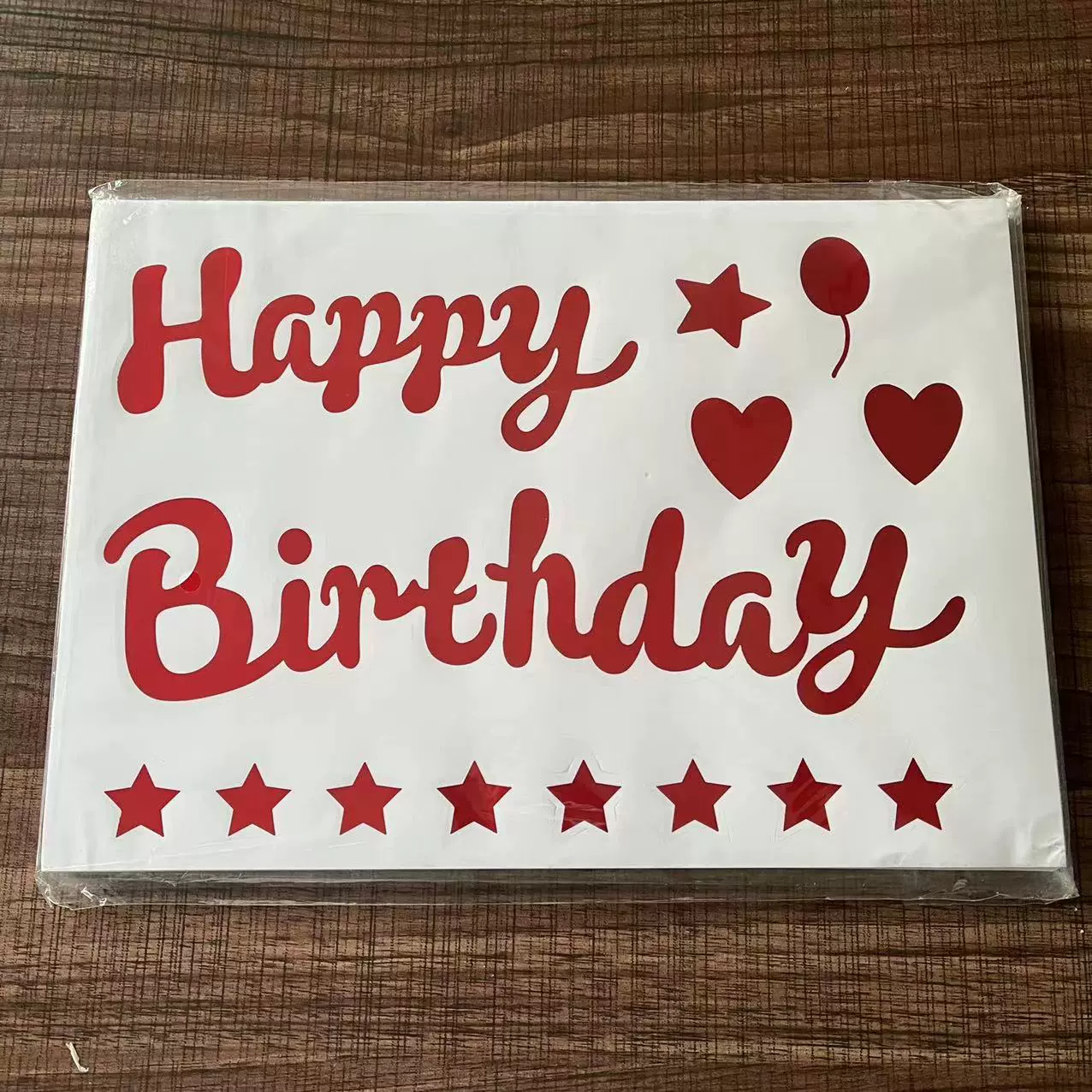 Transparent sticker, balloon, new collection, DIY
