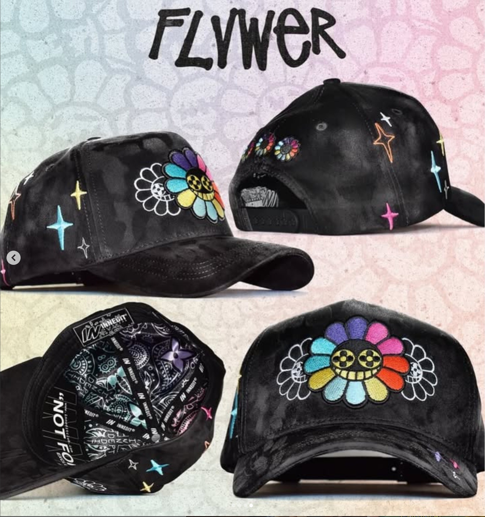 Aliexpress spot Dandy letras bordadas ajustables gorra de boca de pato borde curvo con taladro gorra de béisbol