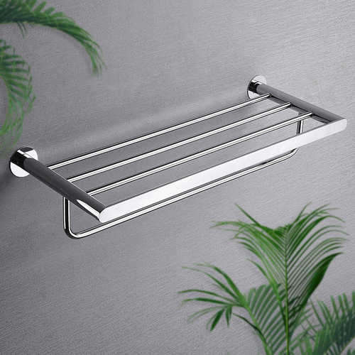 Light luxury stainless steel bath towel rack towel rack bathroom pendant set hotel home pendant set
