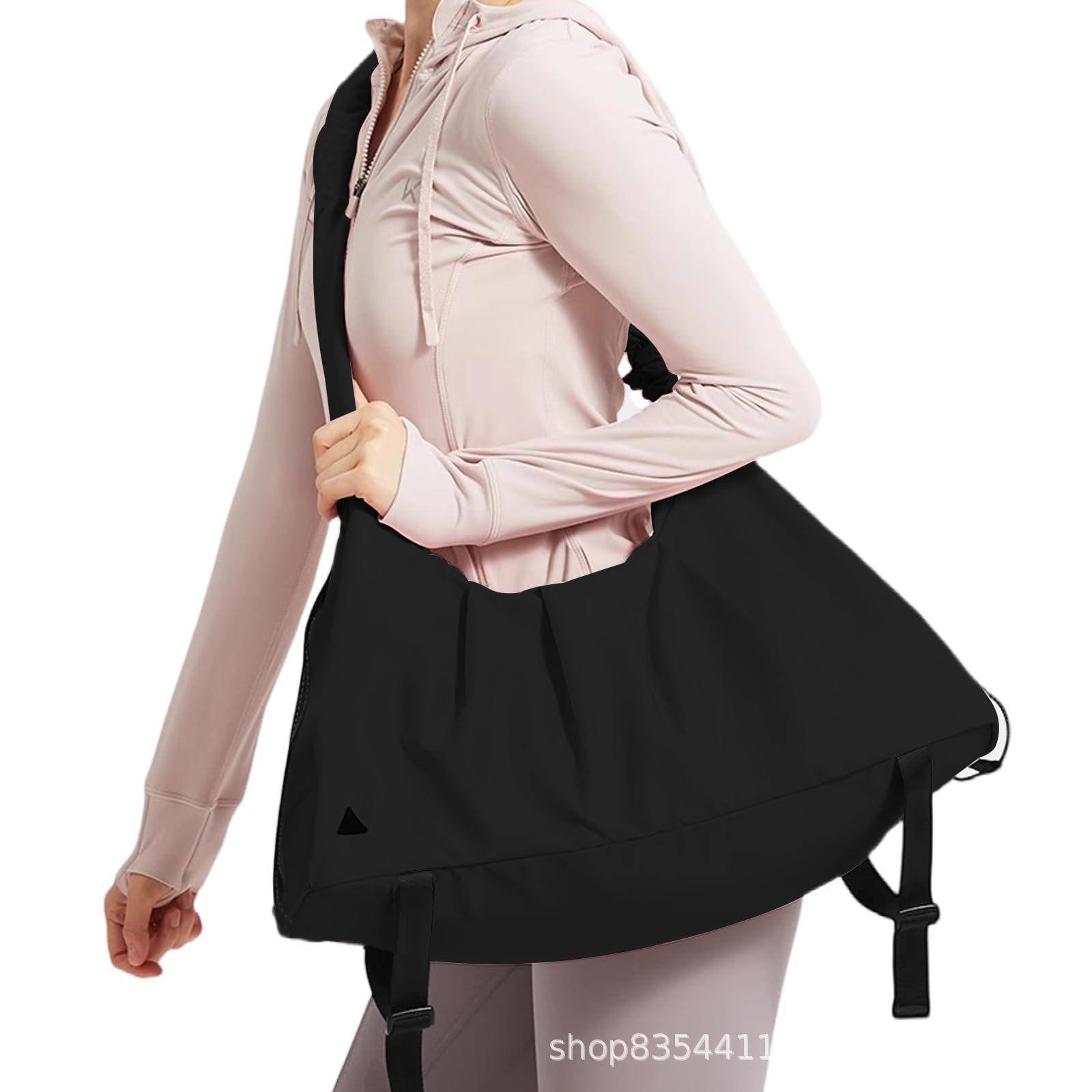 Amazon nueva bolsa de ejercicios para mujeres separación seca y húmeda yoga tote mochila impermeable bolsa de almacenamiento al aire libre de gran capacidad