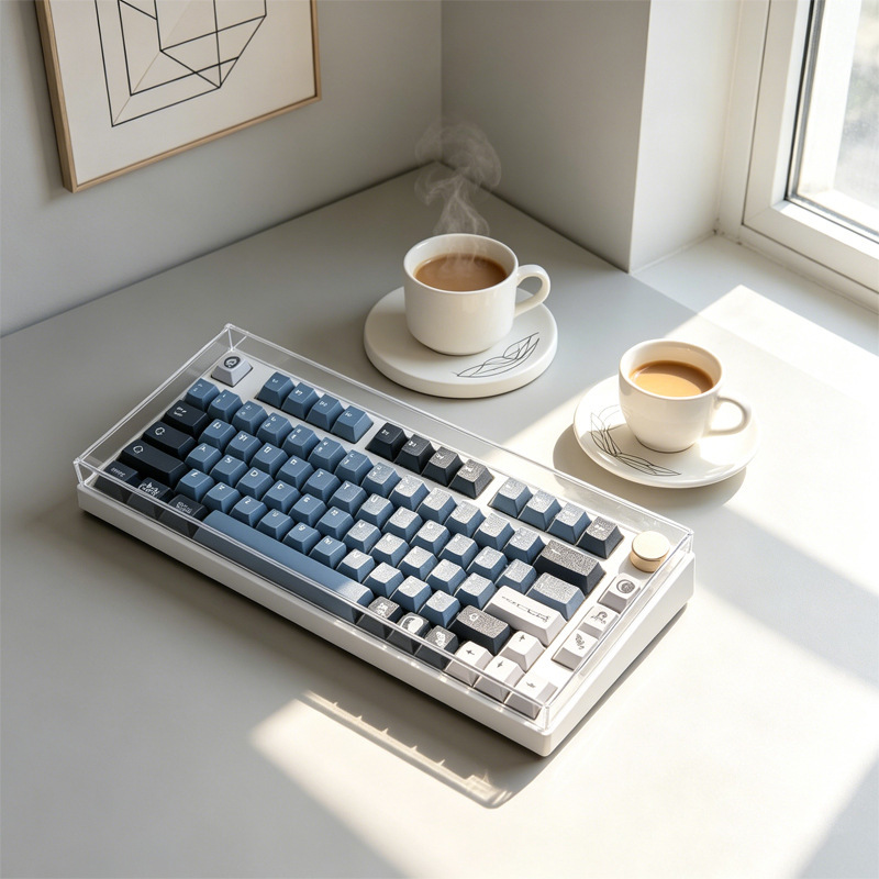 Keyboard Dust Cover, Highly Transparent, Waterproof and Anti-Dirt, Mechanical Keyboard Protective Cover, Acrylic Keyboard Dust Cover, Customized Keyboard Dust Cover, Highly Transparent, Waterproof and Anti-Dirt, Mechanical Keyboard Protective Cover, Acrylic Keyboard Dust Cover, Customized