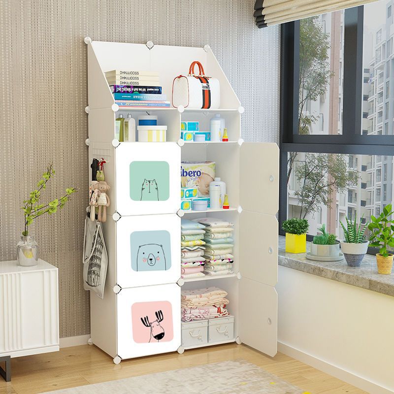 Lockers Plastic children Storage multi-function baby baby Child bedroom Assemble Arrangement wholesale