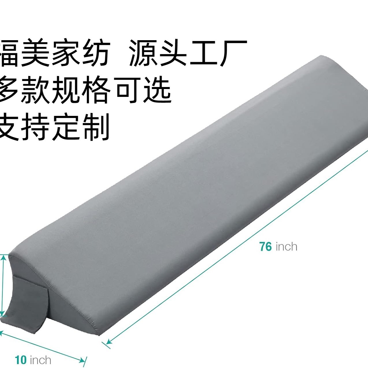 Triangle Pillow Home Ramp Pillow Cushion Removable and Washable Cross-border Southeast Asia Bed Pillow Backrest Waist Protection Sofa