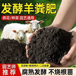 羊粪肥发酵有机肥羊粪蛋颗粒羊粪肥蔬菜花卉果树阳台盆栽月季肥料