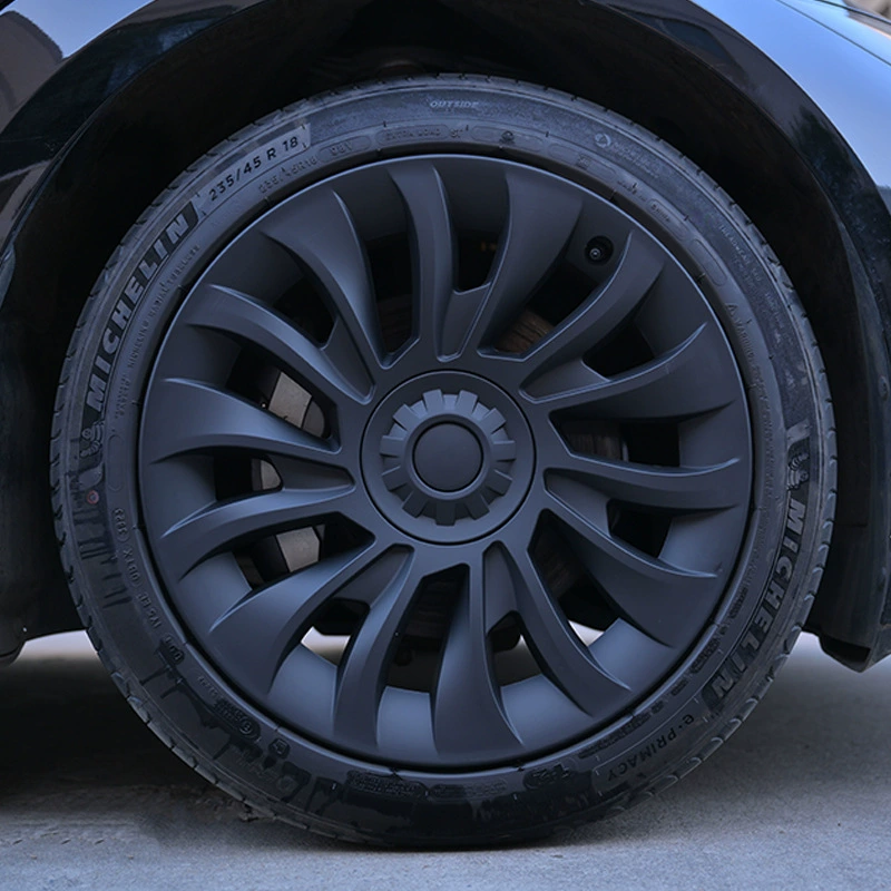 Применимо к новому защитному кольцу крышки ступицы колеса Tesla Model3, 18-дюймовая модификация, замена версии с полным краем циклонной крышки