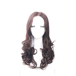 假发女长卷发 13*6封边递针蕾丝轻薄透气逼真大波浪全真人发头套