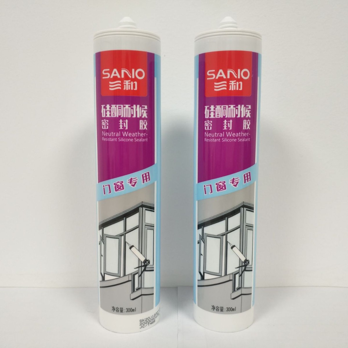 三和中性硅酮耐候密封胶 门窗专用玻璃胶耐候结构胶 工厂整箱批发