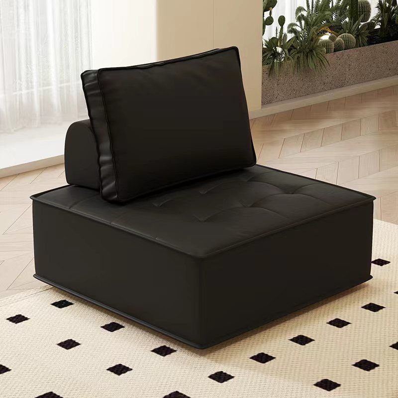 Bloqueo de tofu pequeño tipo de casa de alquiler dormitorio tatami estilo japonés una sola persona red red casual sofá de tela de tela de tela combinado
