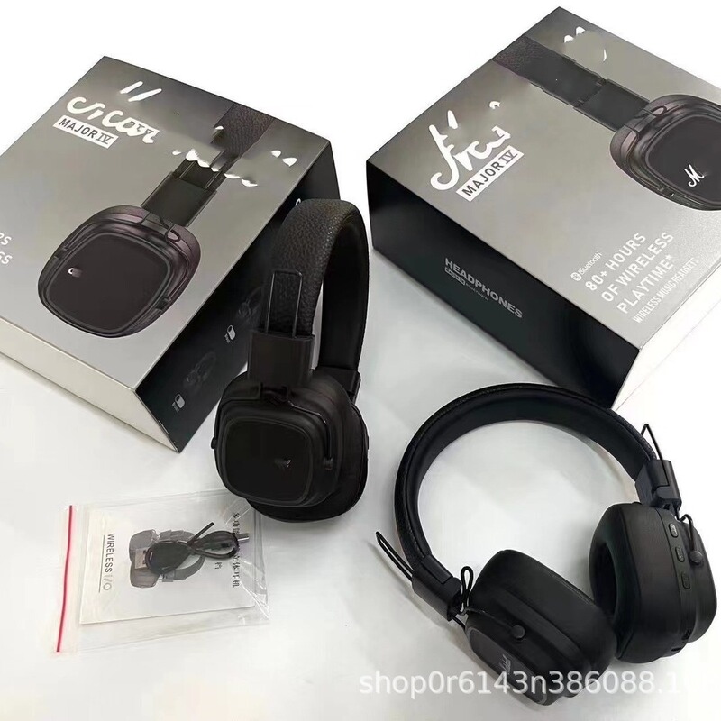 Cross-Border New Major Ix Fourth Generation Bluetooth Headset Head-Mounted Computer Headset Running Sports Wireless Microphone