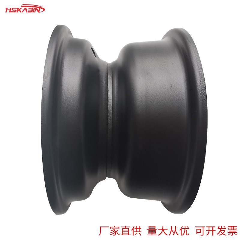 Suitable for beach buggy kart ATV8 inch iron wheel hub iron ring small four-wheeler bull