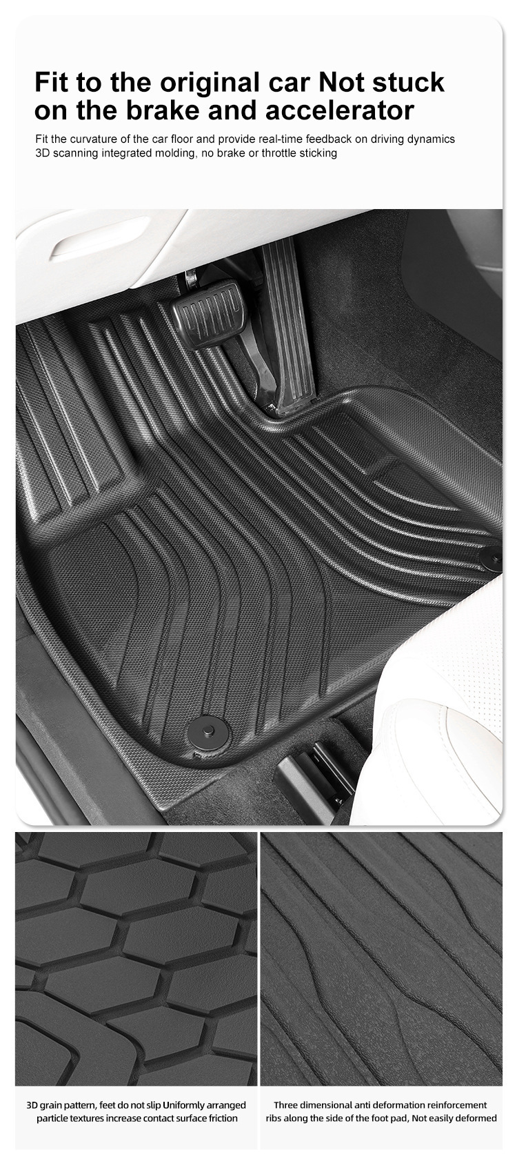 Suitable for 24-25 Lada Aura Car Floor Mats, Waterproof Special Car-Specific Fully Environmentally Friendly Tpe Floor Mats