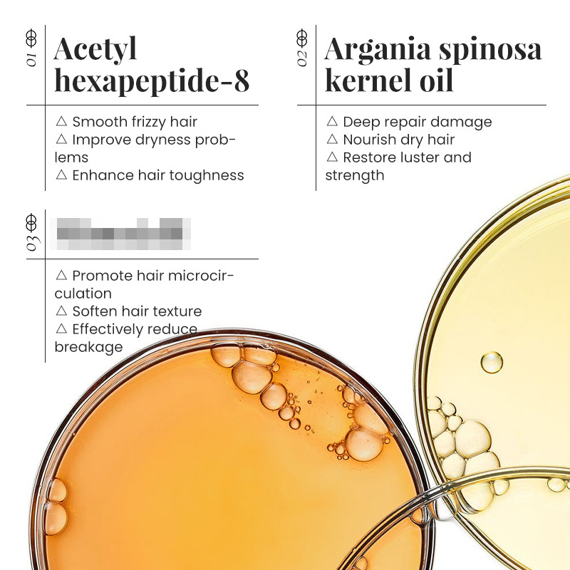 Selección estricta transfronteriza filipina máscara de cabello de tres efectos máscara de cabello suave brillante cabello al por mayor KORMESIC