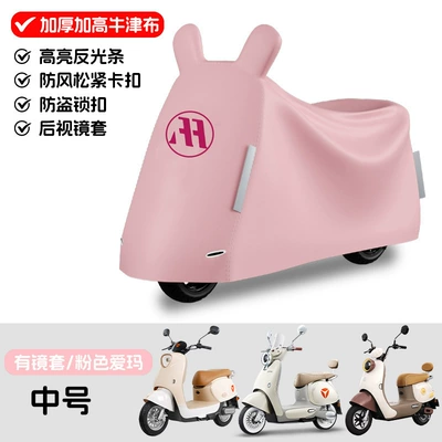 Sunshade and Dust Cover, Other Electric Vehicle Accessories - emma-medium-car-pink-4xl