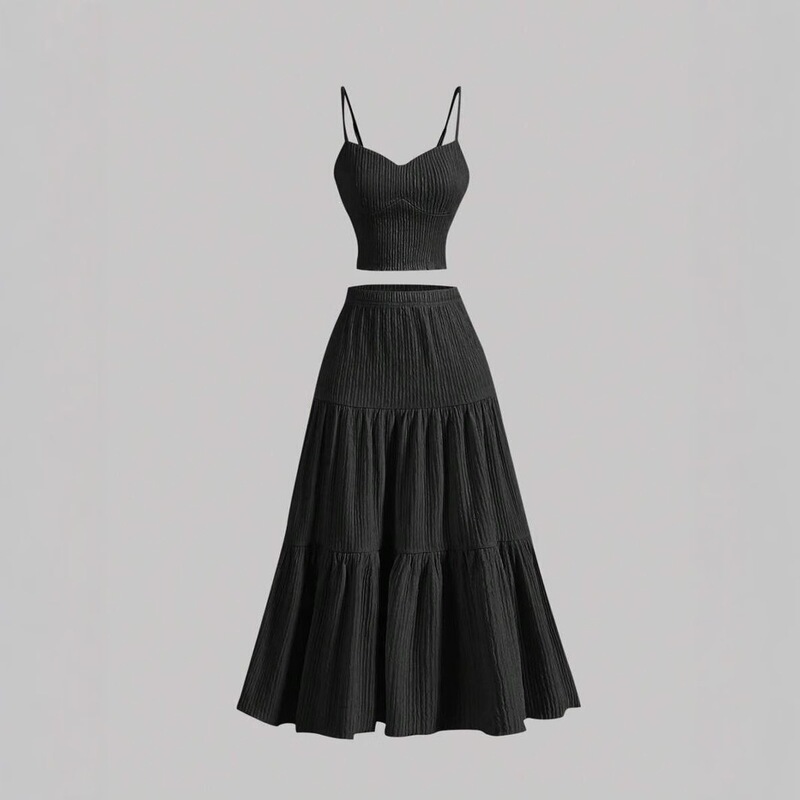Amazon's 2025 Summer New Women's Casual and Elegant Slimming and Height-Enhancing Skirt Suit Amazon's 2025 Summer New Women's Casual and Elegant Slimming and Height-Enhancing Skirt Suit