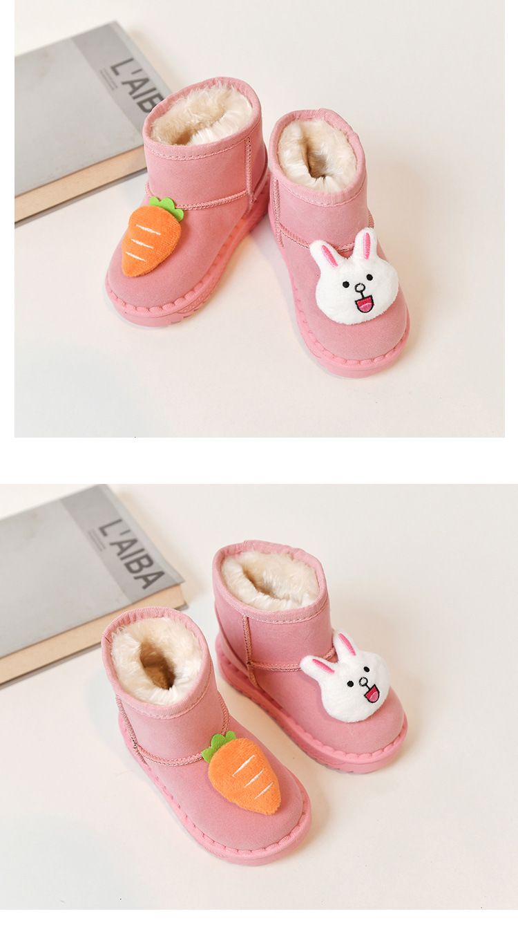 Botas de neve infantis para meninos e meninas botas de inverno_voghion.com