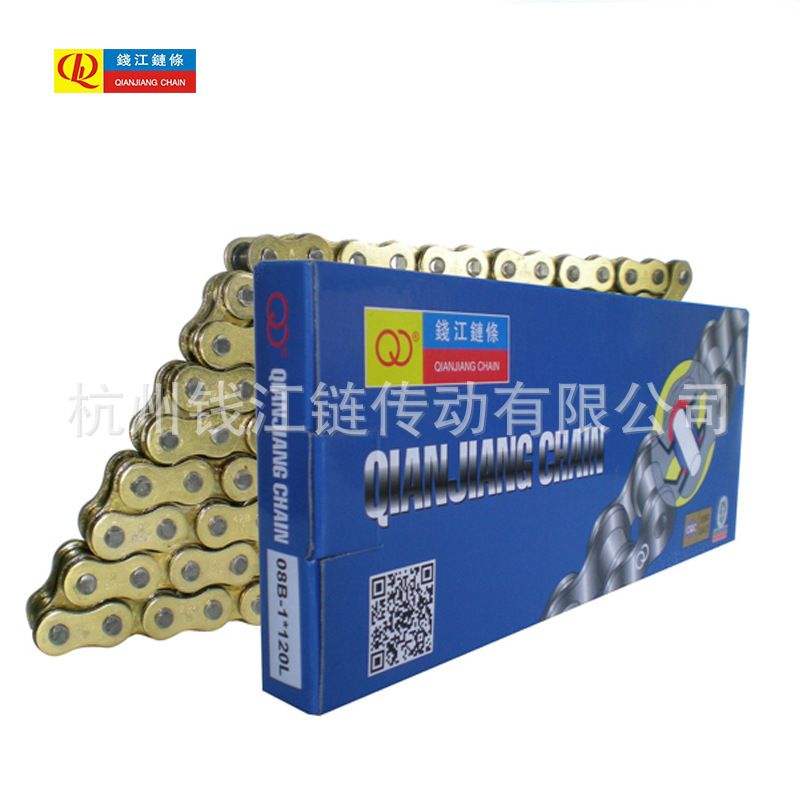 批量生产520VO型彩色摩托车油封链 质量稳定 价格优惠