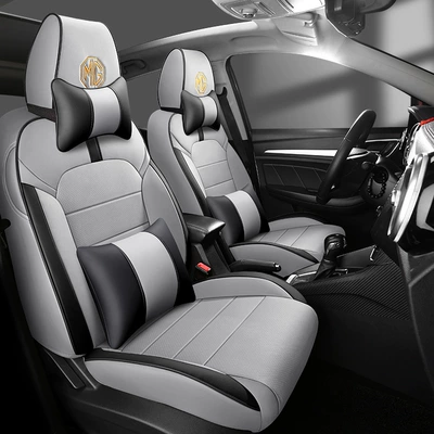 Zs Special Car Seat Cover, Full: Modelə uyğun (Original) oturacaq örtükləri - gray-black-deluxe-version-please-specify-the-vehicle-model-and-configuration-in-the-order-notes