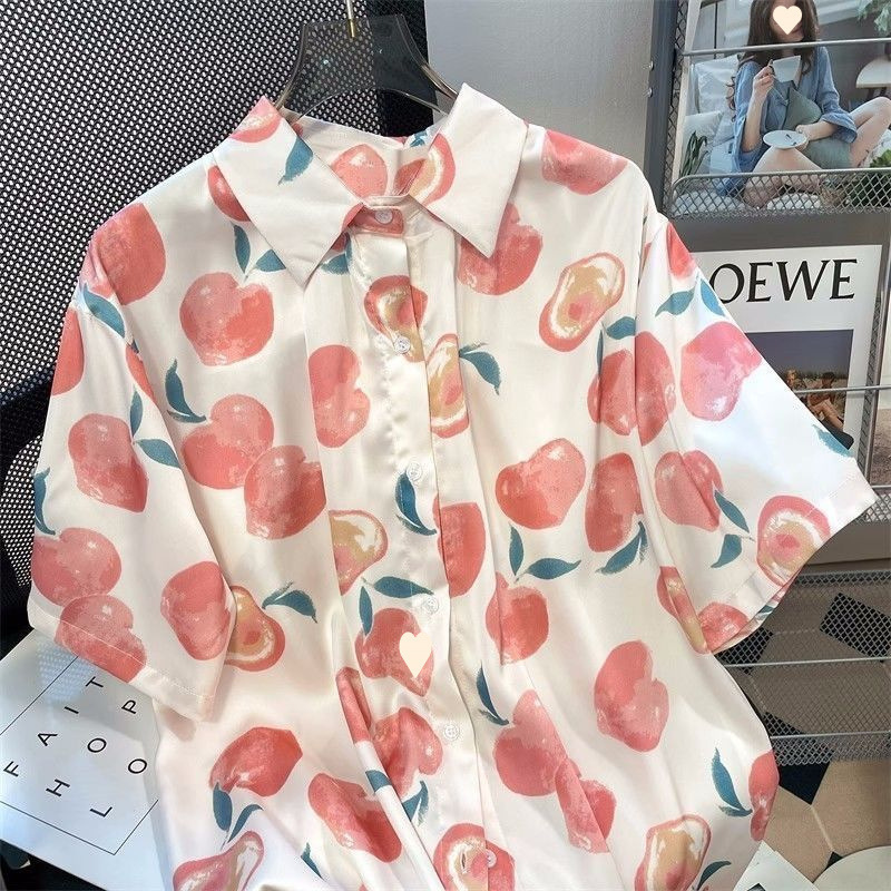 Summer Japanese retro thin shirt for leisure