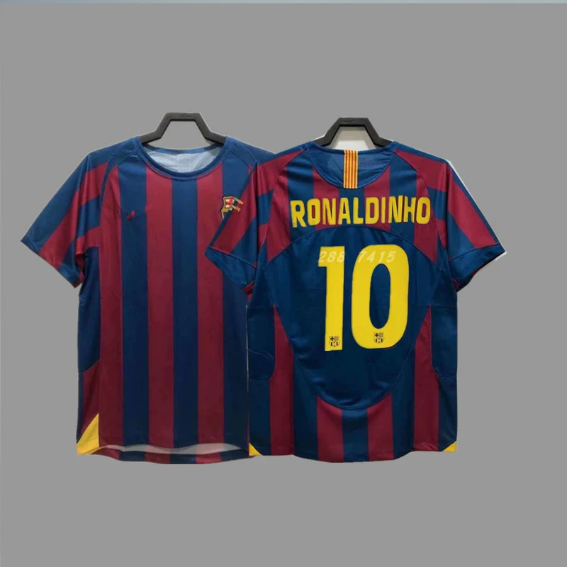 Ретро футбольные формы Boca Carlos Need Ronaldo Bajo Beckham Zidane Maldini AC Ronaldo майка