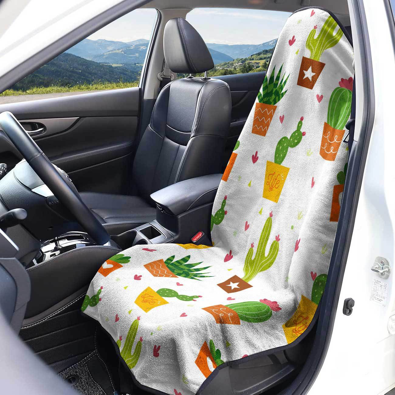 Car seat towel cover front seat protector suitable for gym and exercise, universal for all seasons, car use 96