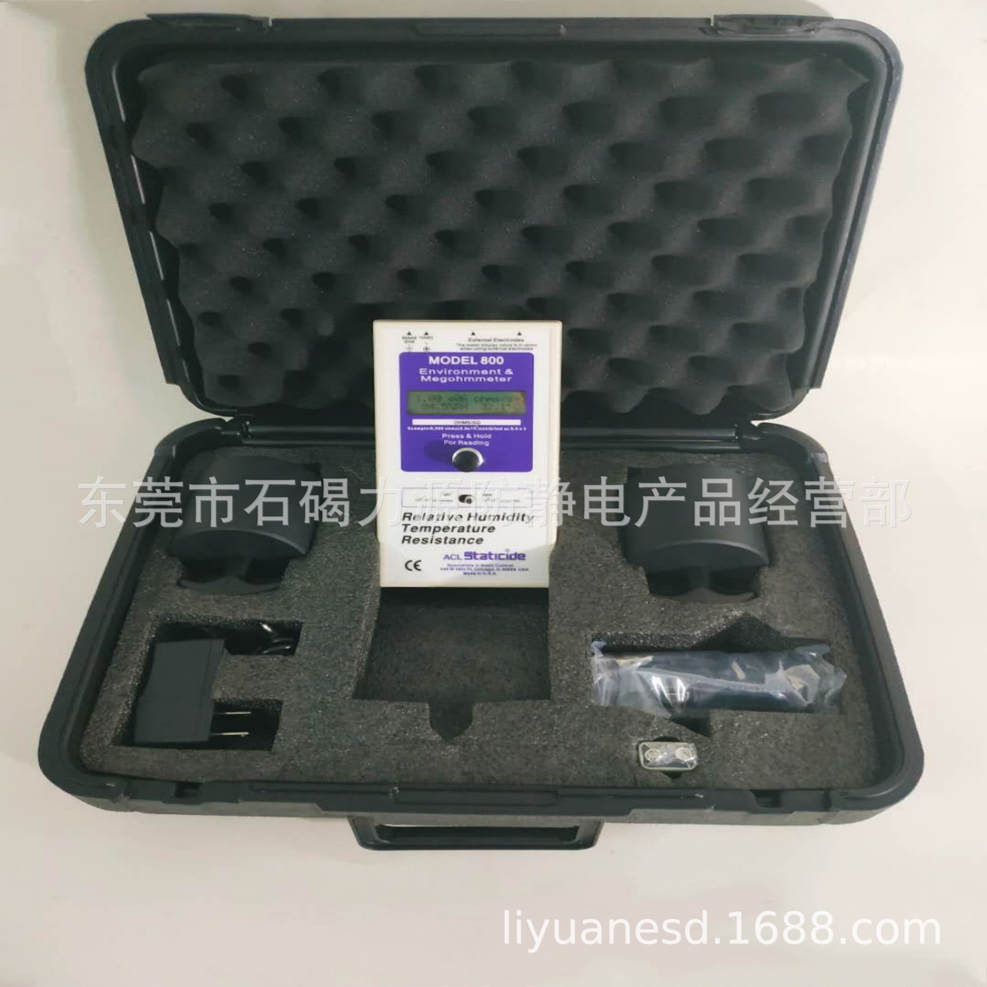 原装美国ACL-800防静电重锤电阻测试仪表面电阻测试仪电阻兆欧仪