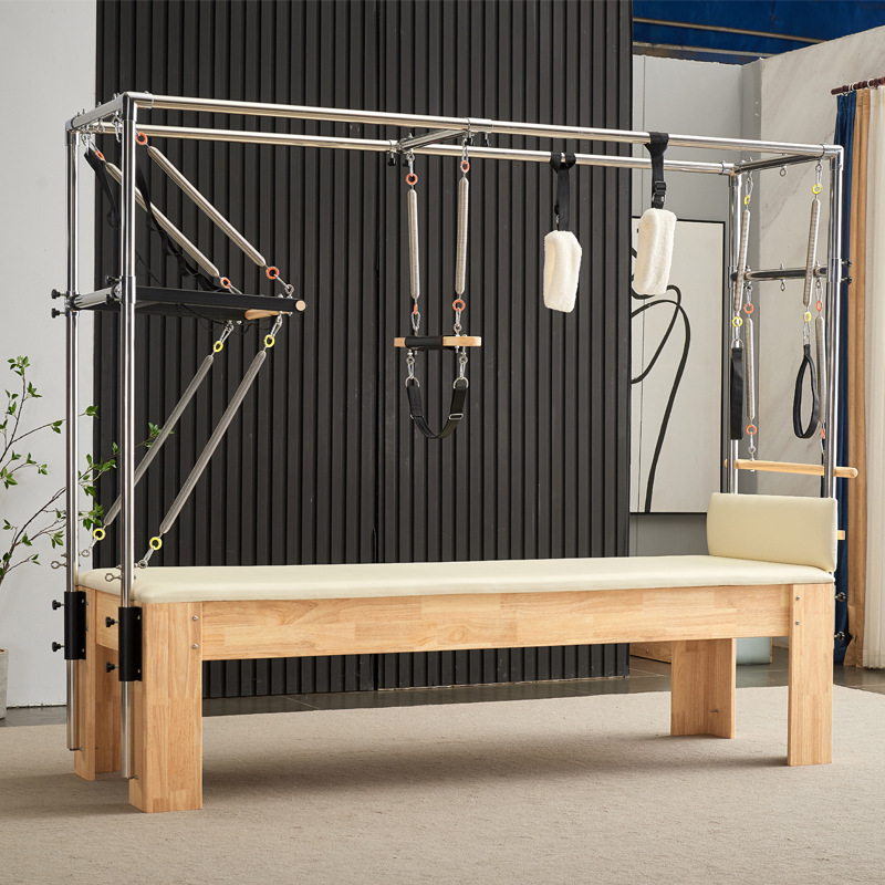 Pilates gran equipo núcleo cama hogar yoga profesional equipo de cinco piezas conjunto cadillac tres en una cama elevada