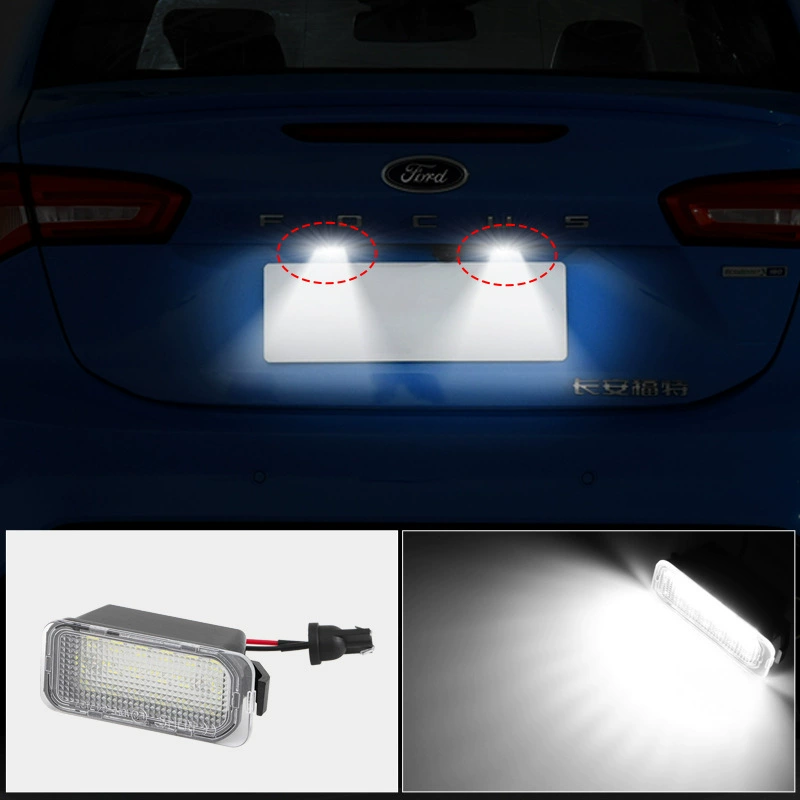 Подходит для Ford Carnival Fox Lantern Lantern Galaxy Mondeo C-MAX Jaguar XJ/XF подсветка номера