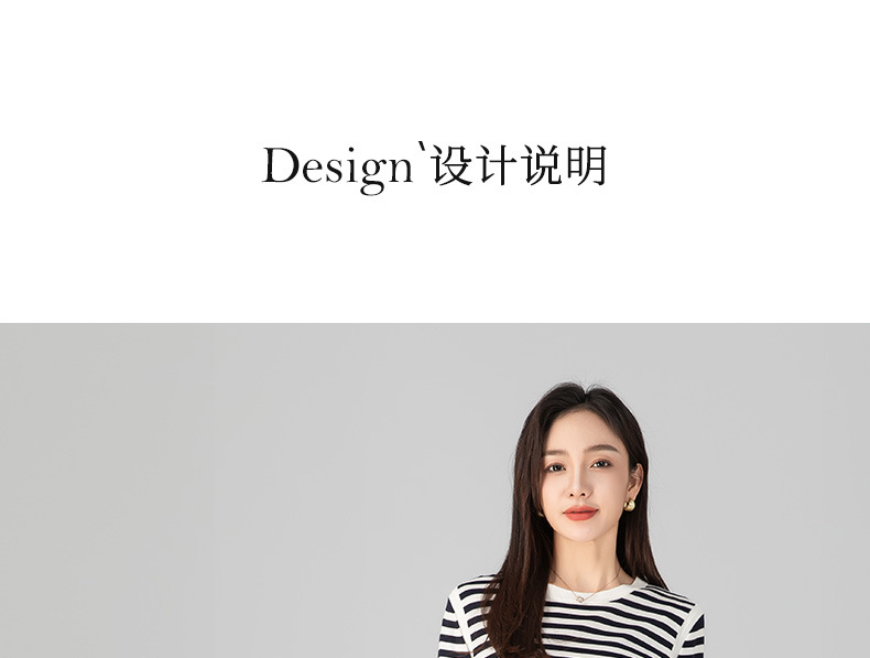 Quần jeans ống thẳng cạp chun dáng rộng suông cho nữ — màu xanh denim chi tiết 12