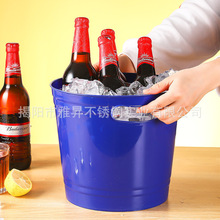 双耳圆形冰桶 酒吧KTV啤酒香槟冰桶 家用水果保鲜桶 冰镇冰桶