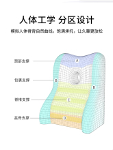 KE3C床头靠垫大靠背护腰沙发客厅床上靠背垫老人软包靠枕宿舍学生