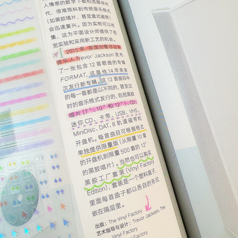 Tirado ソフトライトハンドブックテープペット防水テープダイカットかわいいインカラフルなドットスターハンドブックテープ|undefined