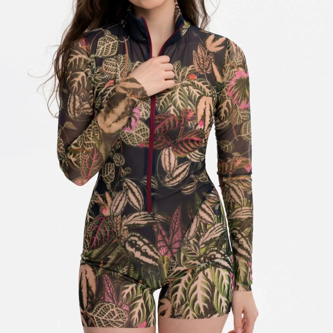 2025 Независимая станция Горячая распродажа умная купальник Умный купальник Пропускающие свет купальник принт Пропускающие свет быстро высыхает