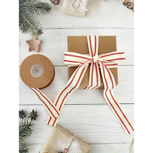 I 90130 Striped Gift Woven Ribbon �l�y���b�����羳���uͨ