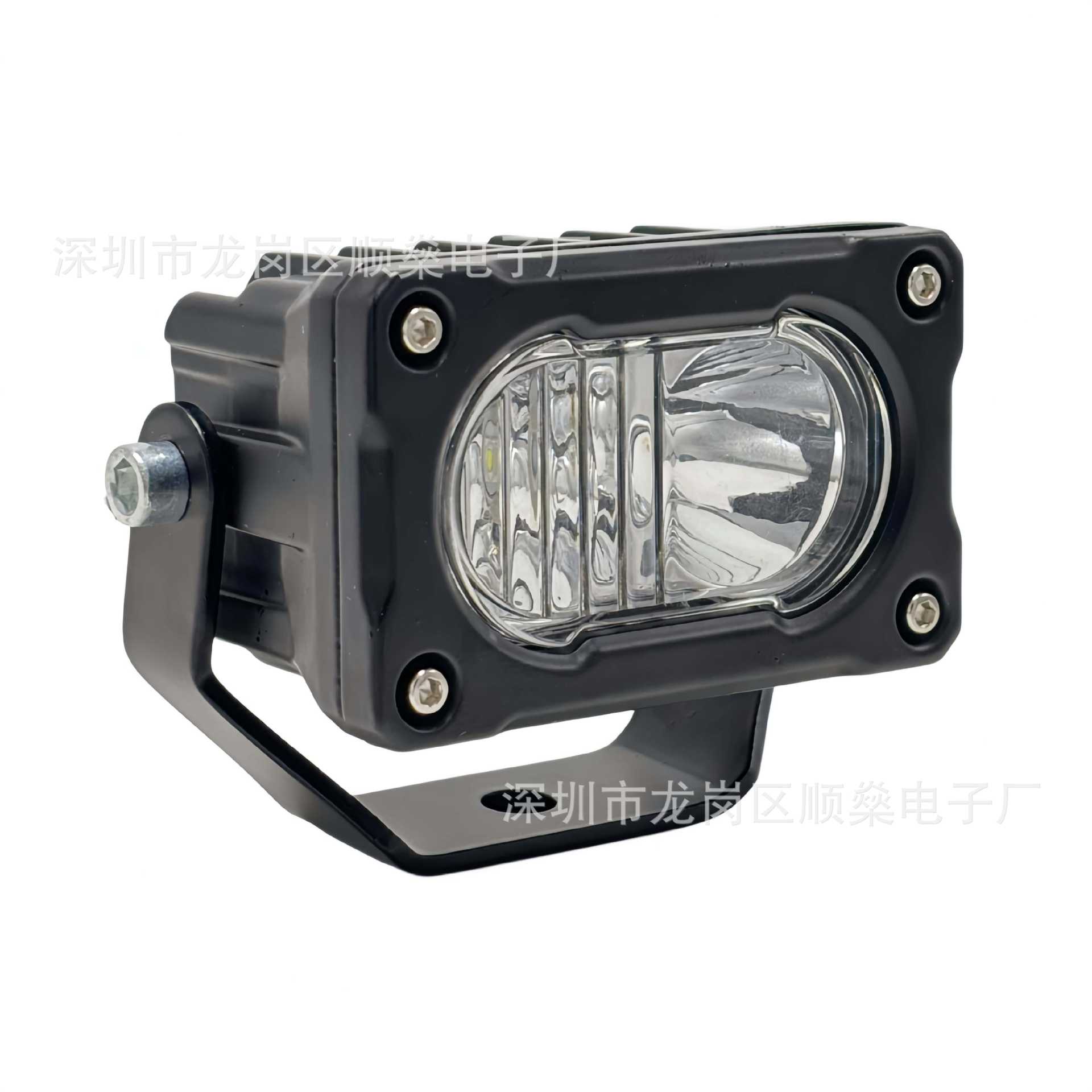 The New 3inch Spotlight Mountain Bike Electric Vehicle Is Suitable for Ridstarq20 Off-Road Vehicle Work Lights with Super Bright and Strong Light