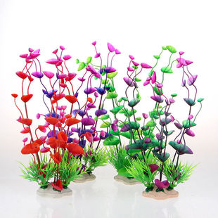 Fish Tank Landscaping Ornaments, Simulated Water Plants, Coral Aquarium Decorations, Rockery, Fake Water Plants, Small Fish Tank Scenery Plants