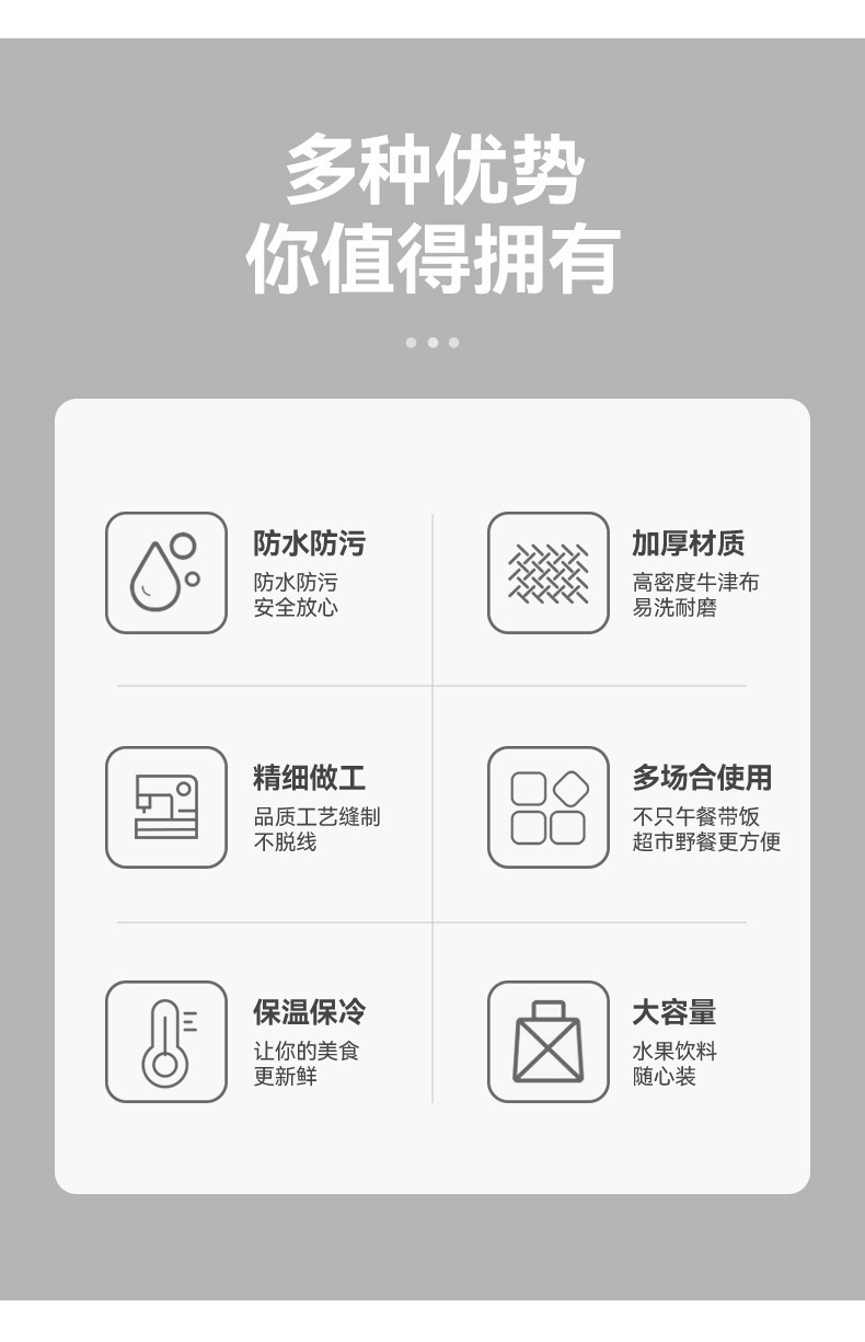 便当包 饭盒袋 小熊保温包 小熊便当包