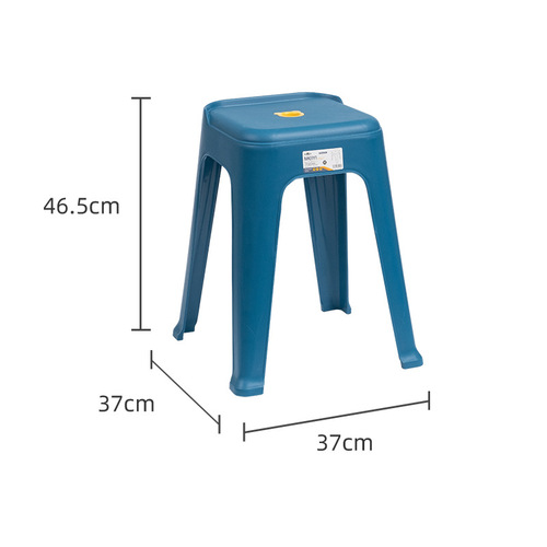 Plastic stool for home use, thickened chair for living room, dining bench for adults and children, dining room chair, modern simple high stool, wholesale