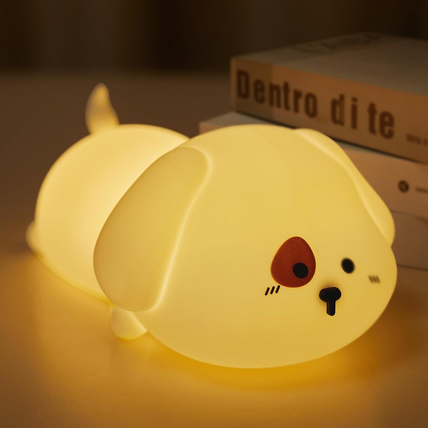 Night Light for Kids Cute Silicone Night Light for Baby Gift