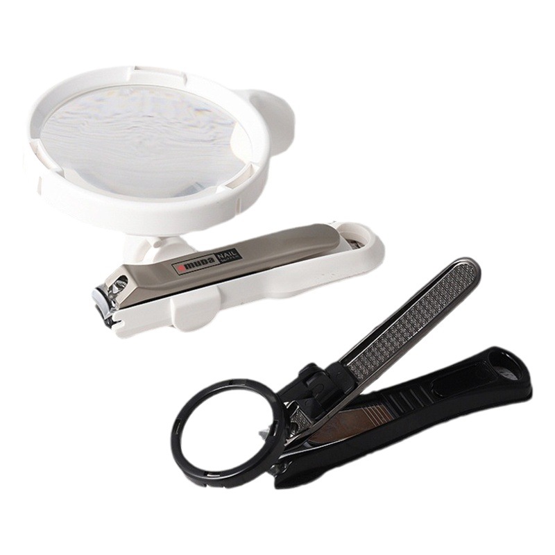 Omuda/Omuda Nail Clippers with Magnifying Glass 3051 Large Nail Clippers for Cutting Toenails for the Elderly