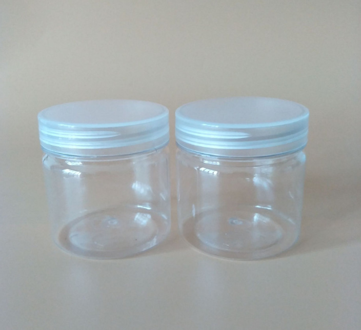 饰品盒 头绳包装瓶 工艺品罐 透明塑料瓶6.5*6.5密封罐糖果罐|ms