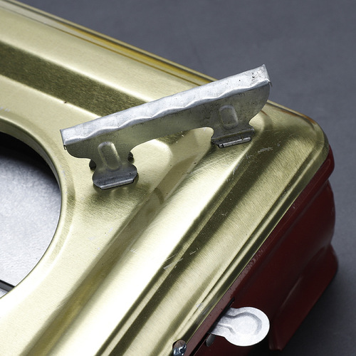 Outdoor Portable Camping Stove Self-Contained Alcohol Stove No Plug Red Square Stove Hotel Restaurant Solid Alcohol Dry Burner Wholesale